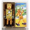 Image 1 : TIN WIND UP LILLIPUT ROBOT IN BOX