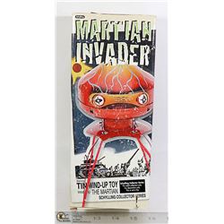 TIN WIND UP MARTIAN INVADER ROBOT