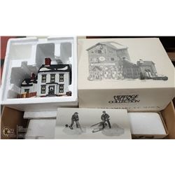 DEPT. 56 HERITAGE VILLAGE PORCELAIN - SET OF 7