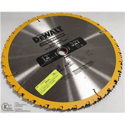 5-12" CONSTRUCTION MITER SAW BLADES 3 NEW + DIAMND