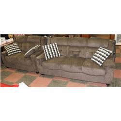 NEW TOUQUAY FABRIC SOFA  AND LOVESEAT
