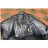 Image 1 : VINTAGE STYLE LEATHER MOTORCYCLE JACKET