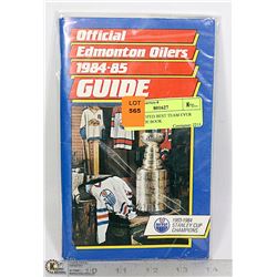 1984/85 VOTED BEST TEAM EVER NHL GUIDE BOOK