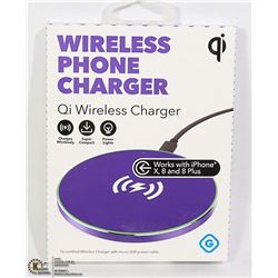 NEW GEMS QI WIRELESS PHONE CHARGER