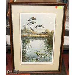 ON THE WING LTD EDITION PRINT BY ANDREW KISS