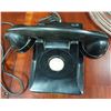 Image 1 : ANTIQUE BAKELITE CHROME DIAL DESK TELEPHONE