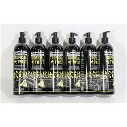 6 PACK SHAMPOOHEADS PROFESSIONAL TROPICAL TWIST