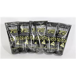 6 PACK SHAMPOOHEADS PROFESSIONAL TROPICAL TWIST