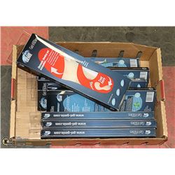 FLAT OF 7 NEW PAIRS OF GEL GENIE UNISEX INSOLES