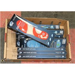 FLAT OF 7 NEW PAIRS OF GEL GENIE UNISEX INSOLES