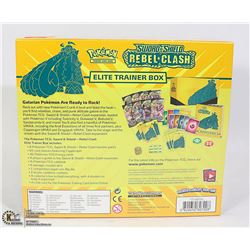 POKEMON NEW REBEL CLASH TRAINERS BOX