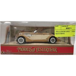 1936 AUBURN SPEEDSTER DIECAST MATCHBOX