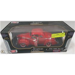 1:18 SCALE DIECAST 1940 FORD DELUXE