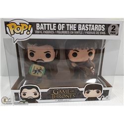 NEW GAME OF THRONES 2 PACK FUNKO POP " BATTLE OF