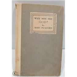 AUTOGRAPHED MARY PICKFORD ACTOR BOOK 1935