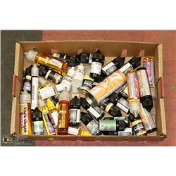 FLAT OF VAPE IN VARIOUS SIZES, FLAVOURS, BRANDS,