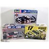 Image 1 : 3 REVELL NASCAR MODELS