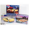 Image 1 : 3 REVELL PLASTIC MODEL CARS