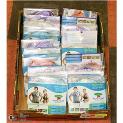 LARGE FLAT OF NEW REUSABLE HEAT IN A CLICK MUSCLE