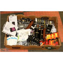 LARGE FLAT OF VAPE ACCESSORIES & MORE