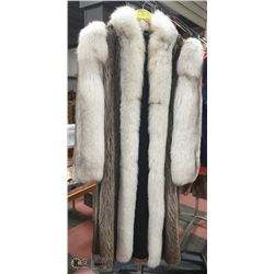 FUR COAT, FITS SMALL TO MEDIUM