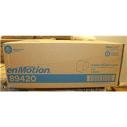 CASE WITH 6 EXTRA LARGE ROLLS OF HAND MOTION ROLL