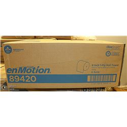 CASE WITH 6 EXTRA LARGE ROLLS OF HAND MOTION ROLL