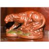 Image 1 : HEAVY WEIGHTED MOUNTAIN LION FIGURINE