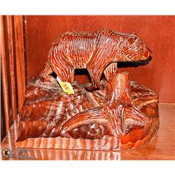 HANDCARVED BEAR