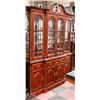 Image 1 : MATCHING HUTCH AND CHINA CABINET - CHERRY MAPLE