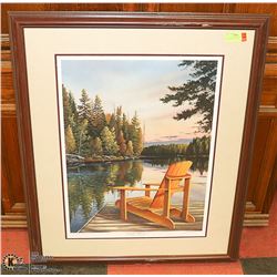 DUCKS UNLIMITED "TWILIGHT REFLECTING" BY JAKE