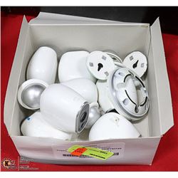 BOX OF NETGEAR SECURITY CAMERAS AS IS