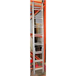 16'  ALUMINUM EXTENSION LADDER- LITE METAL