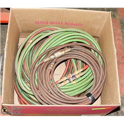BOX OF ACETYLENE HOSES