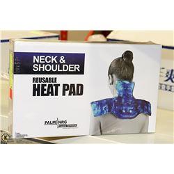 NEW REUSABLE PALM NRG NECK & SHOULDER HEAT PAD
