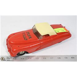 1940S FIRE CHIEF FRICTION TOY CAR
