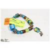 Image 1 : MURANO ITALY ART GLASS BRACELET