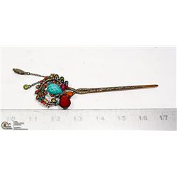 ELABORATE VINTAGE HAIR PIN LARGE