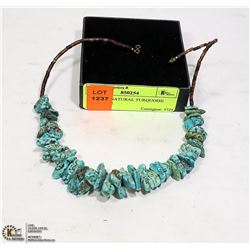 VINTAGE NATURAL TURQUOISE NECKLACE