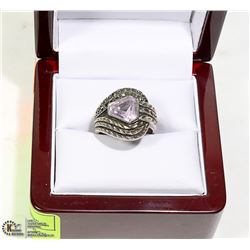 LADIES SILVER 925 WITH PRECIOUS STONE