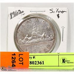 1962 CANADA SILVER DOLLAR