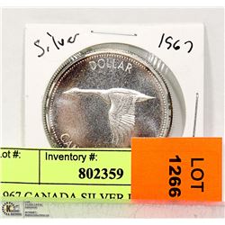 1967 CANADA SILVER DOLLAR
