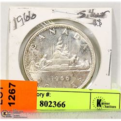 1966 CANADA SILVER DOLLAR