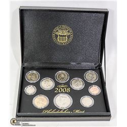 10 COIN SET 2008 PHILADELPHIA MINT