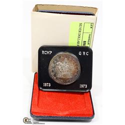 SILVER DOLLAR RCMP 1873-1973