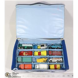 1960S TOY CARS IN CARRY CASE