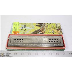 VINTAGE HOHNER ECHO HARP HARMONICA IN BOX