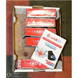 NEW CASE OF REUSABLE CLICKIES BACK HEAT THERAPY