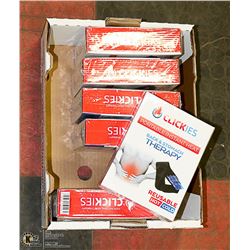 NEW CASE OF REUSABLE CLICKIES BACK HEAT THERAPY
