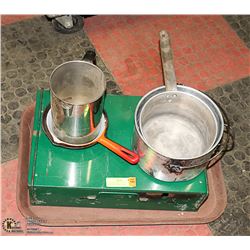 COLEMAN MODEL 425B  17" - 2 BURNER KEROSENE STOVE